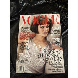 Vogue Magazine February 2004 Natalie Portman Cover No Label